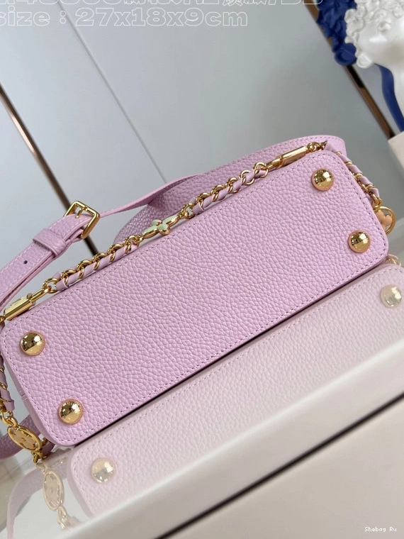 BB-27*18*9CM LOUIS VUITTON CAPUCINES 0816